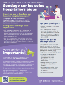 Fiche informative - Soins hospitaliers aigus 2026